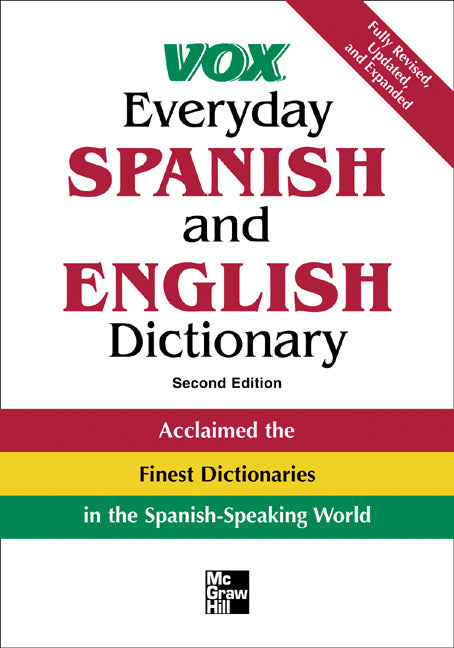 Vox Everyday Spanish & English Dictionary 2e