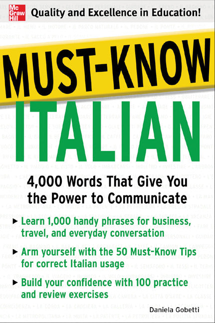 Must Know Italian