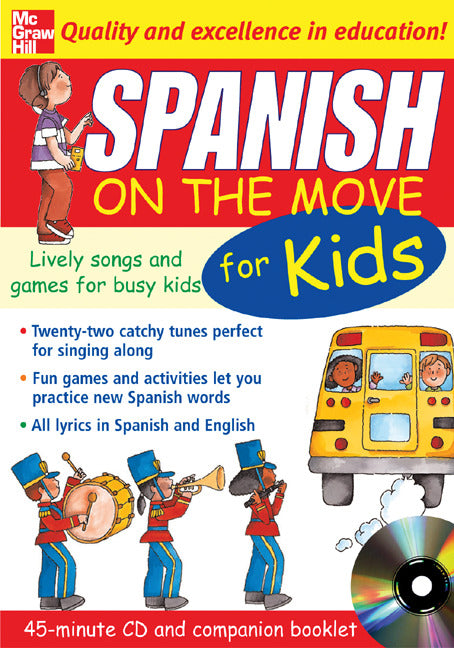 Spanish On The Move For Kids 1cd + Guide 2e