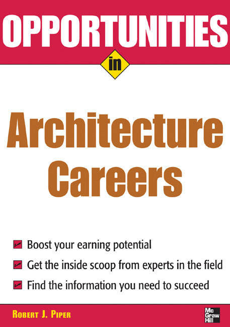 Opportunities In Architecture Careers Revised Edition
