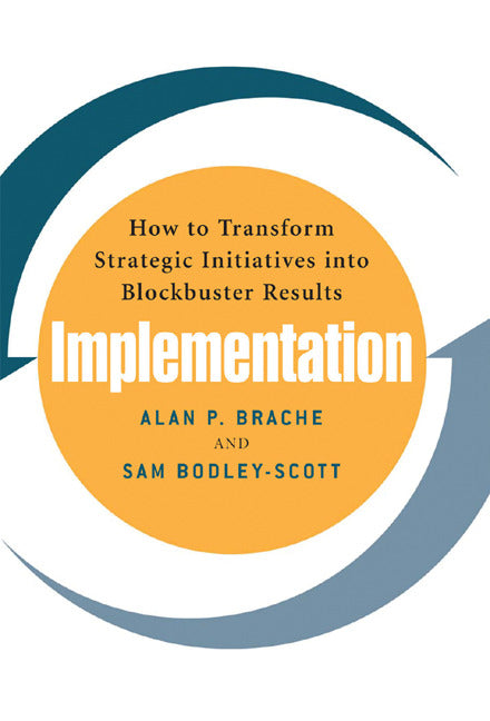 Implementation How To Transform Strategic Initiatives Into Blockbuster Results