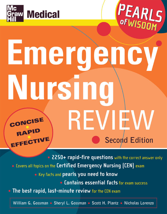 Emergency Nursing Review Pearls Of Wisdom Second Edition 2e