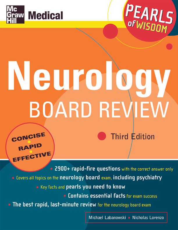 Neurology Board Review Pearls Of Wisdom Third Edition 3e