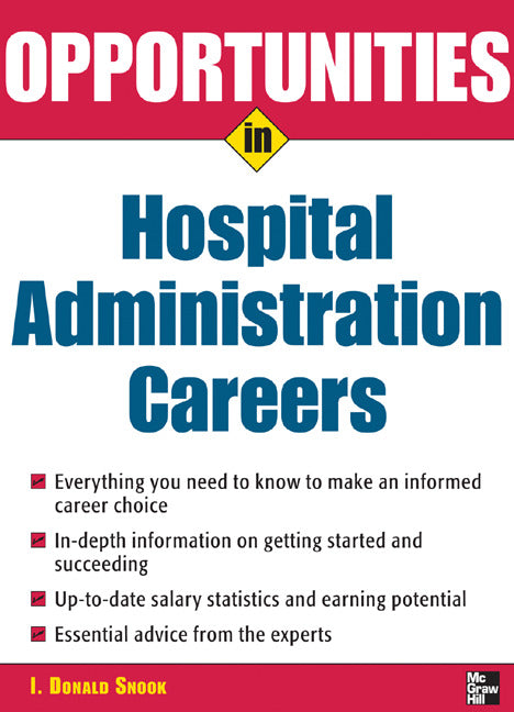 Opportunities In Hospital Administration Careers
