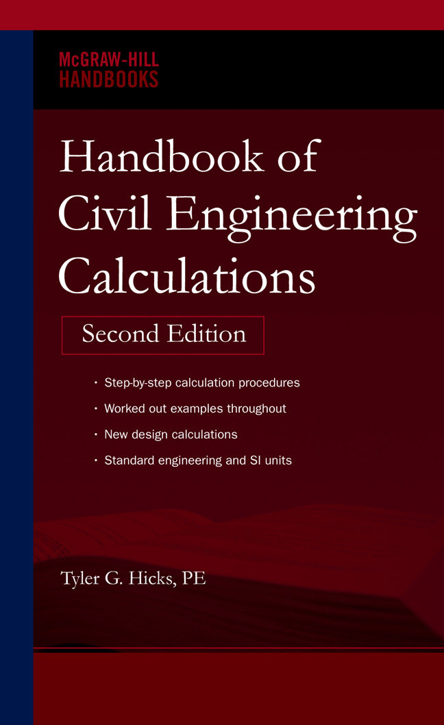 Handbook Of Civil Engineering Calculations Second Edition 2e
