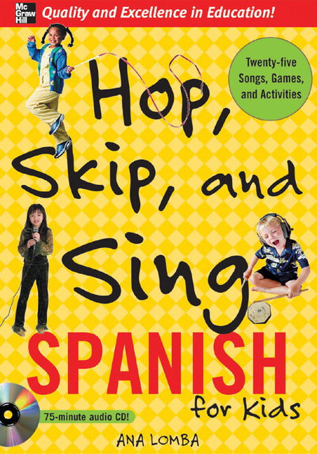 Hop Skip & Sing Spanish Book + Audio Cd