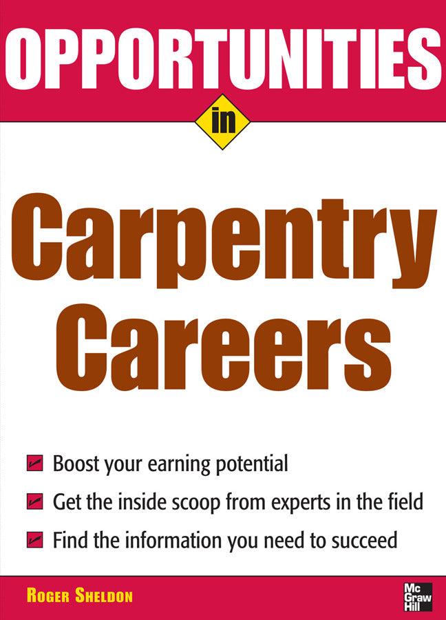 Opportunities In Carpentry Careers