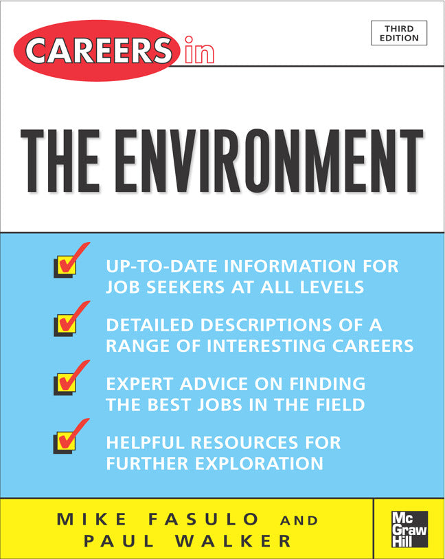 Careers In The Environment 3e