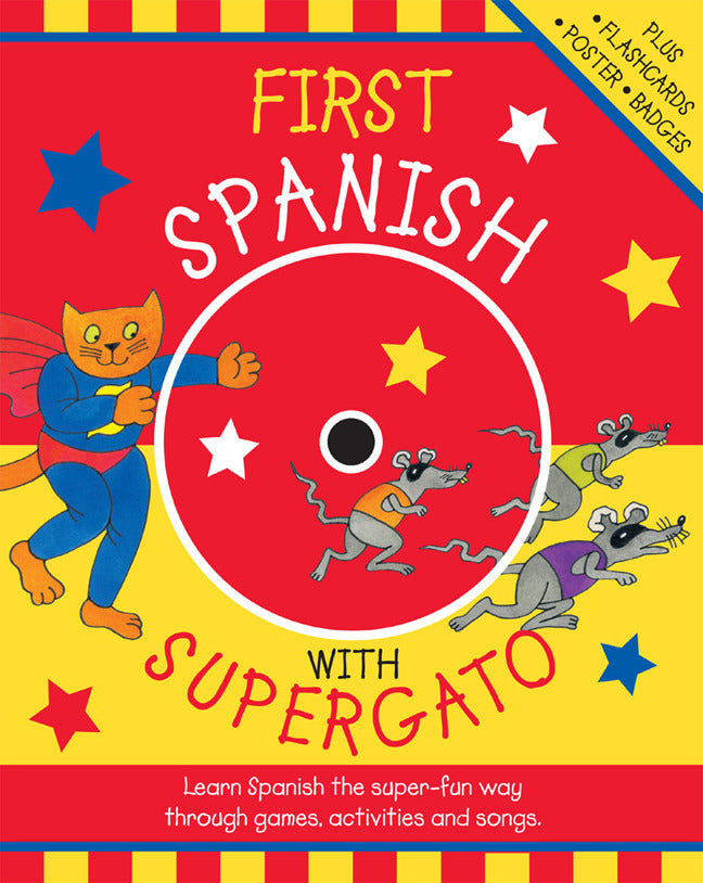 First Spanish With Supergato W Audio Cd