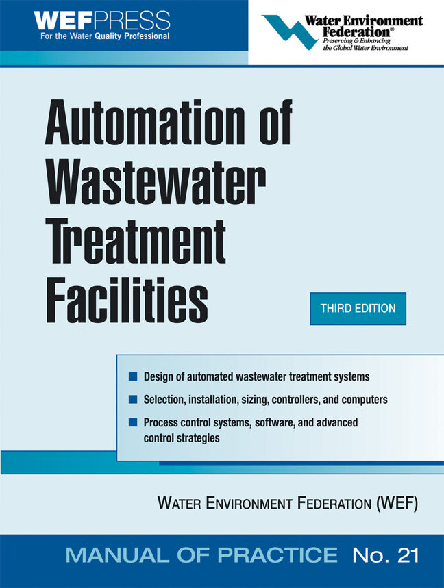 Automation Of Wastewater Treatment Facilities Mop 21