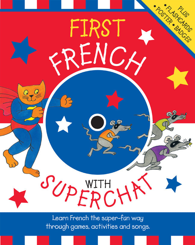 First French With Superchat W Audio Cd
