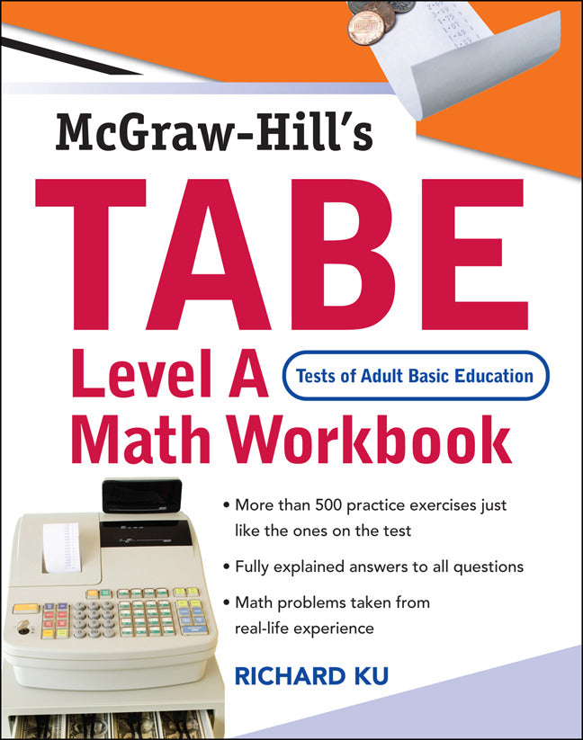 Tabe Test Of Adult Basic Education Level A Math Workbook