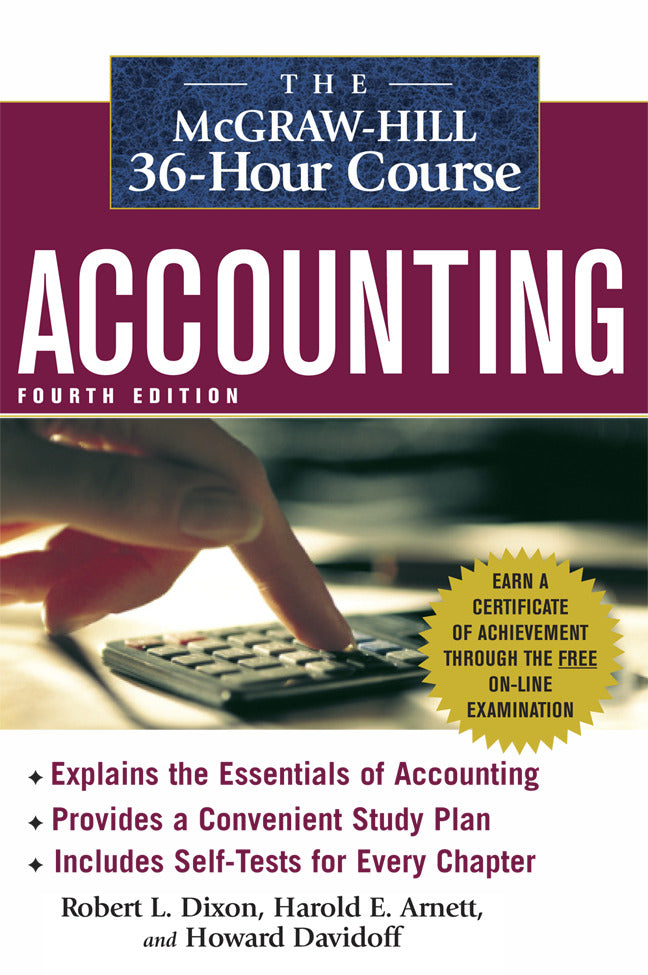 The Mcgraw Hill 36 Hour Accounting Course 4th Ed 4e