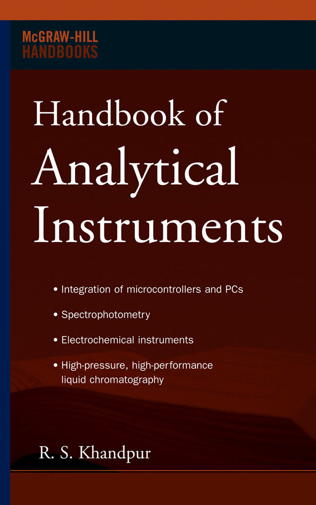 Handbook Of Analytical Instruments