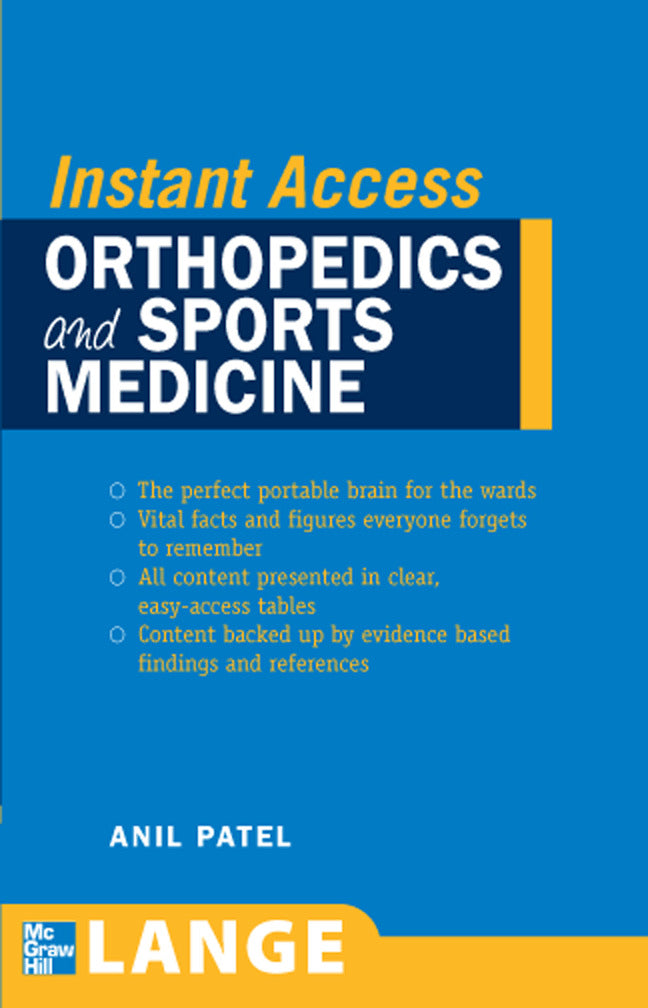 Lange Instant Access Orthopedics & Sports Medicine