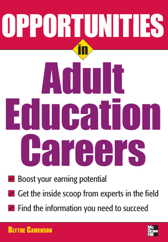 Opportunities In Adult Education
