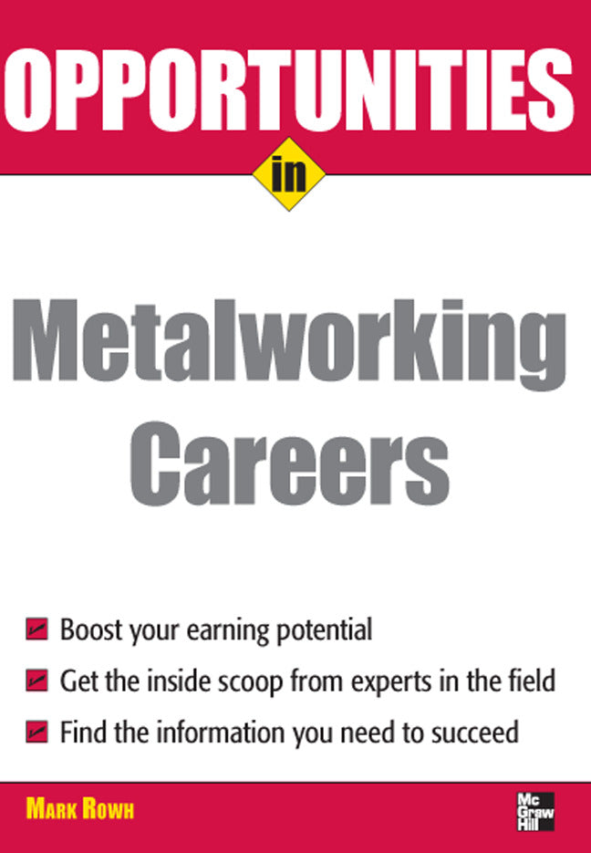 Opportunities In Metalworking