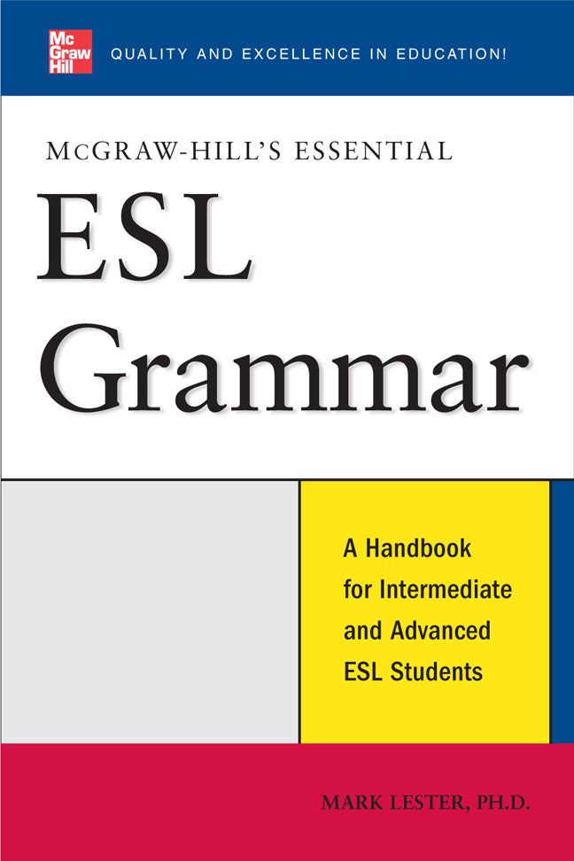 Mcgraw Hills Essential Esl Grammar
