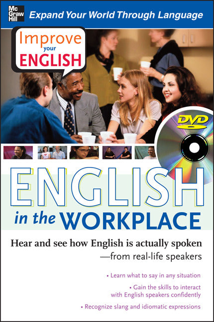 Improve Your English English In The Workplace Dvd W  Book