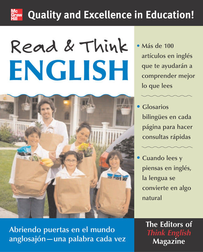 Read & Think English Book Only