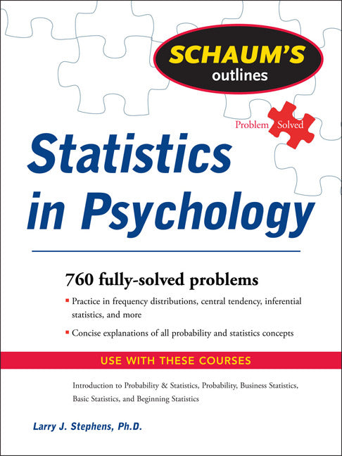Schaums Outline Of Statistics In Psychology