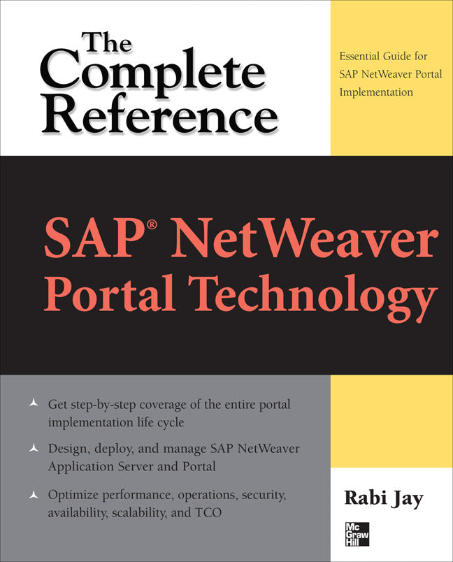 Sap Netweaver Portal Technology The Complete Reference