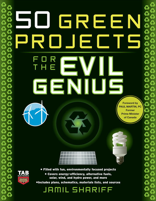 50 Green Projects For The Evil Genius