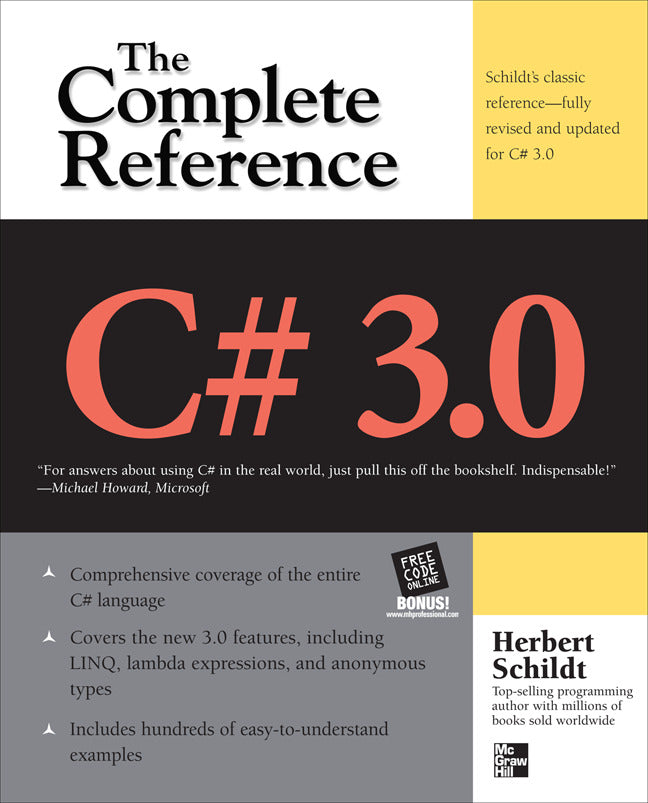 C# 3.0 The Complete Reference 3 E 3e