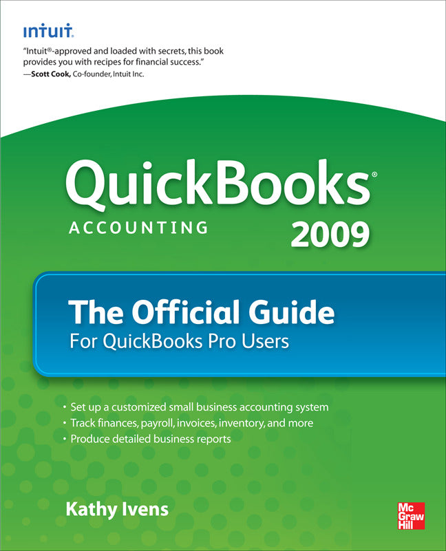 Quickbooks 2009 The Official Guide