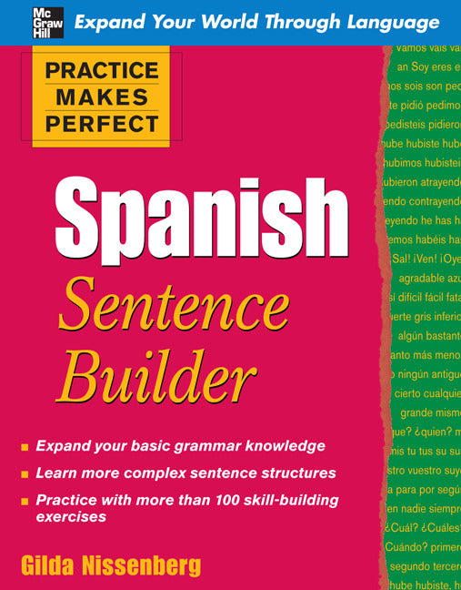 Practice Makes Perfect Spanish Sentence Builder