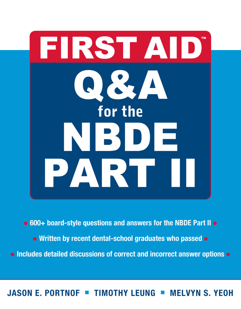 First Aid Q&A For The Nbde Part Ii