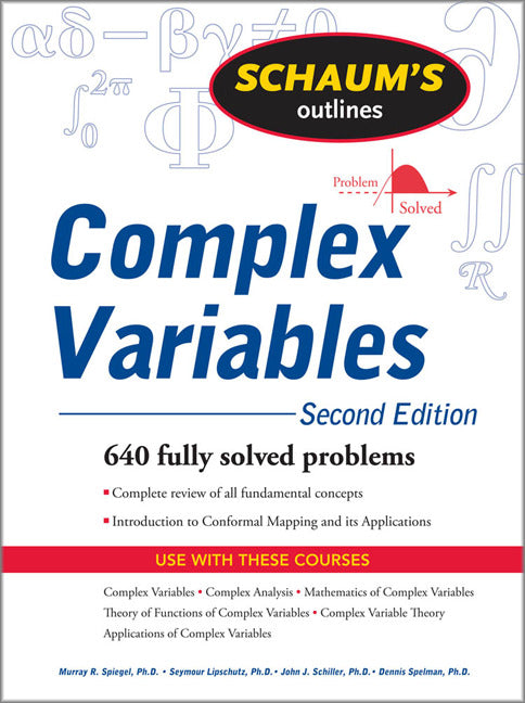 Schaums Outline Of Complex Variables 2ed 2e