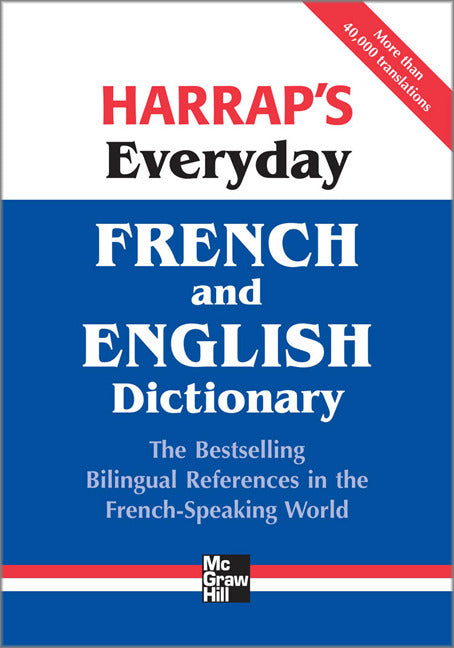 Harraps Everyday French & English Dictionary