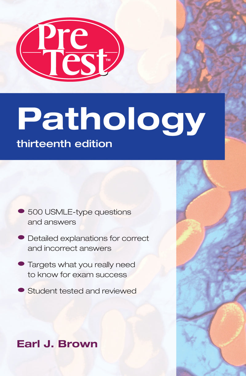 Pathology Pretest Self Assessment & Review Thirteenth Edition