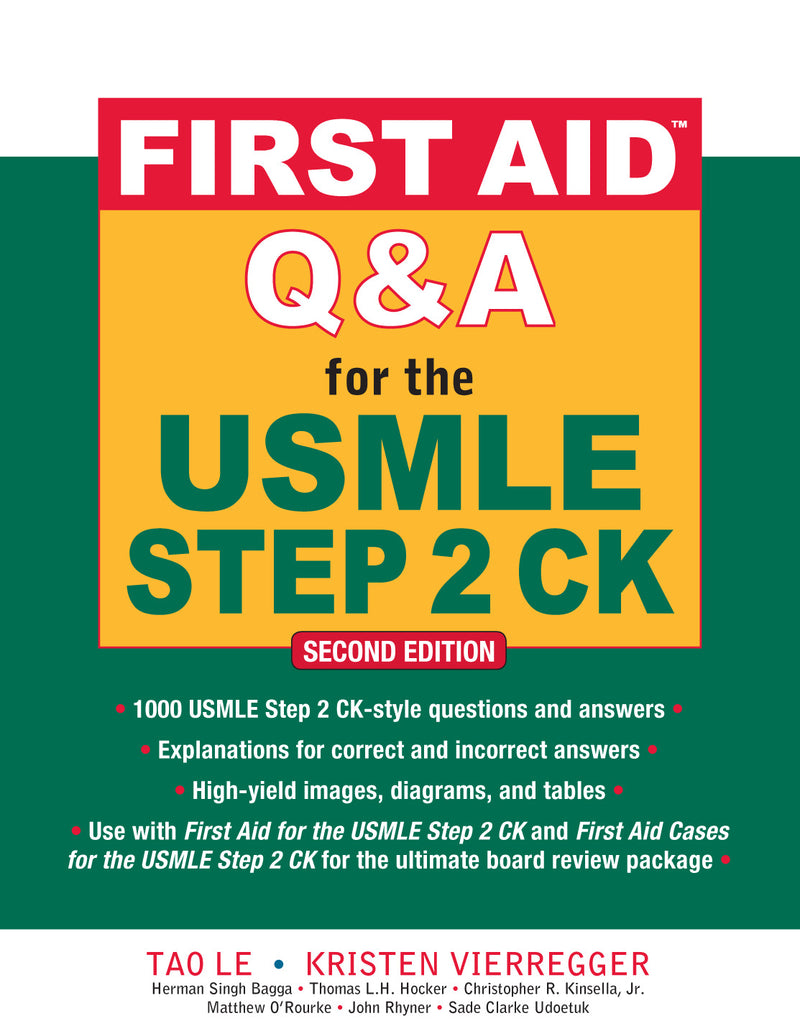 First Aid Q&A For The Usmle Step 2 Ck Second Edition 2e