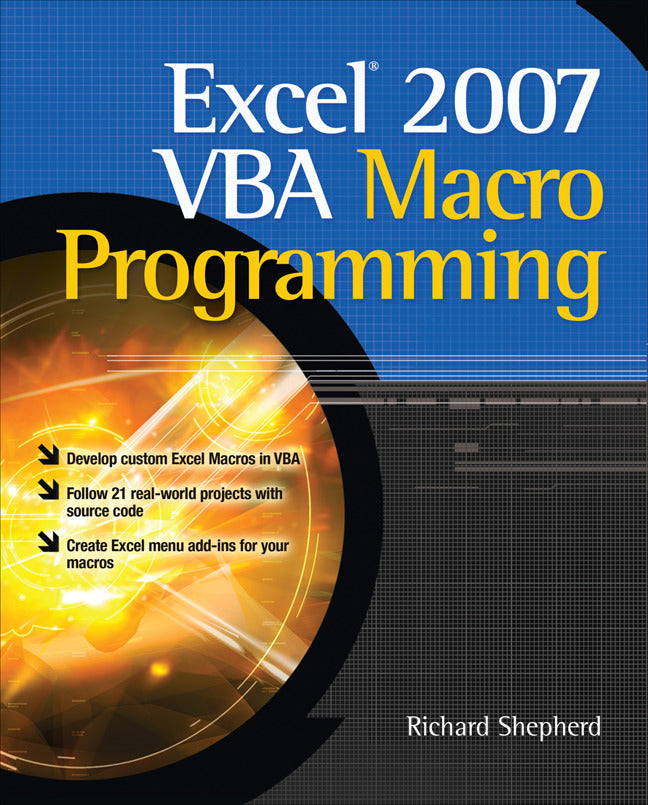 Excel 2007 Vba Macro Programming 2e