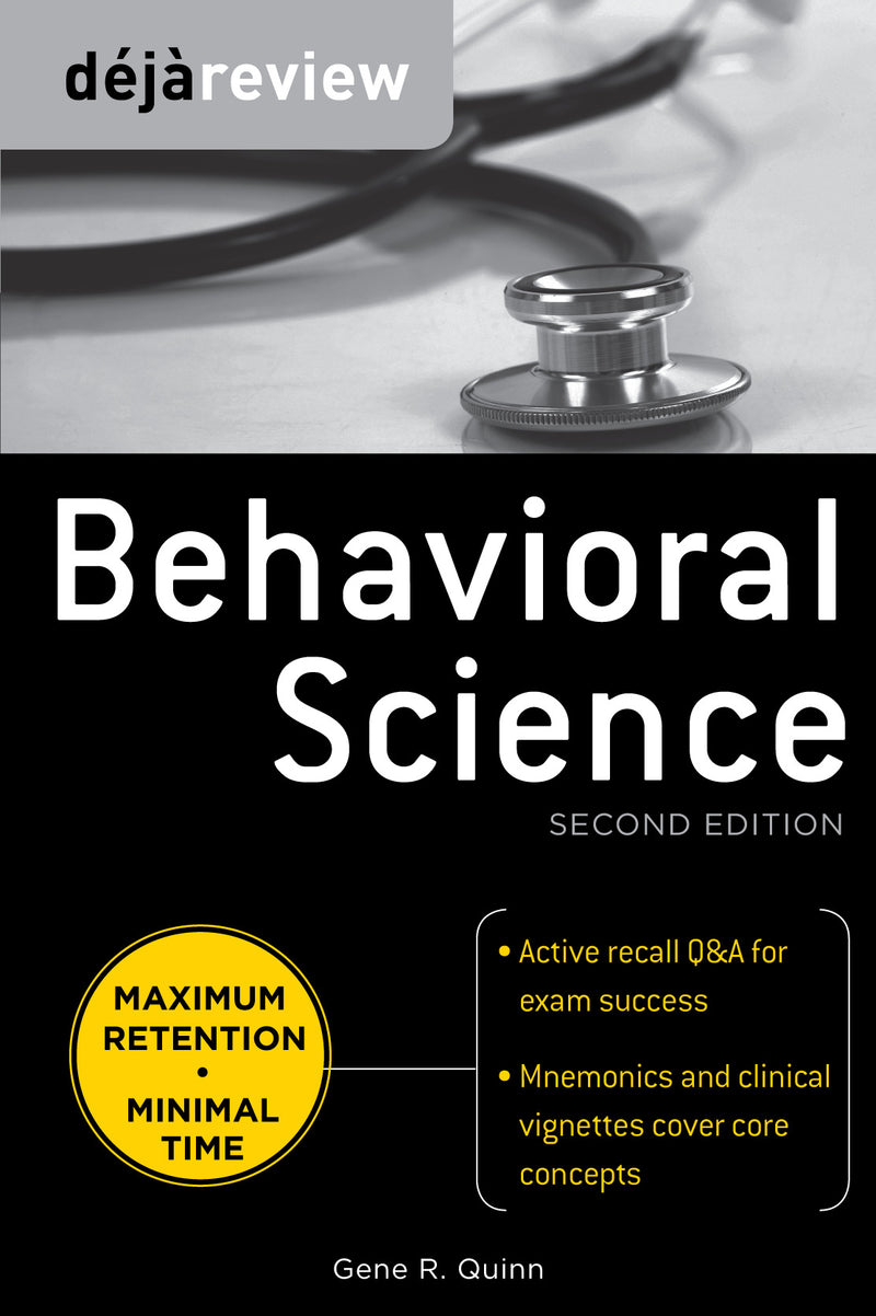 Deja Review Behavioral Science Second Edition 2e