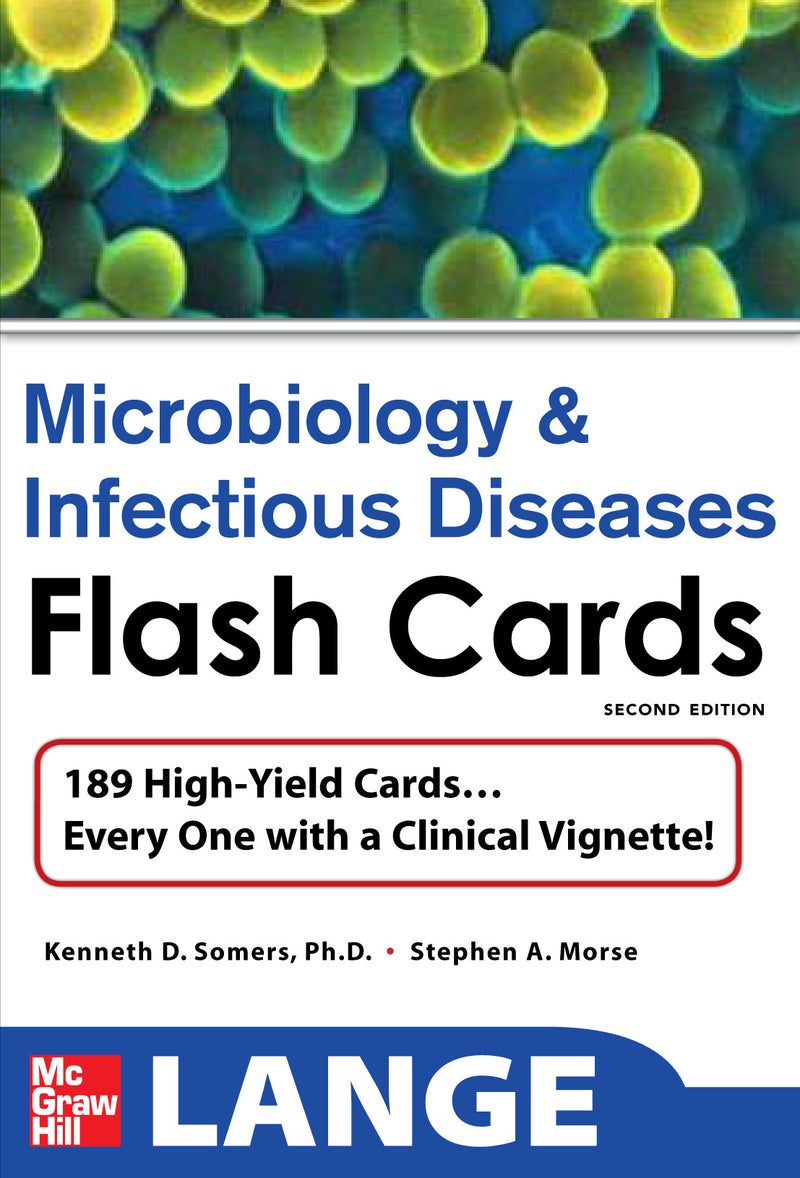 Lange Microbiology & Infectious Diseases Flash Cards Second Edition 2e