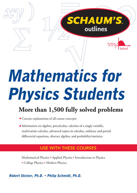 Schaums Outline Of Mathematics For Physics Students