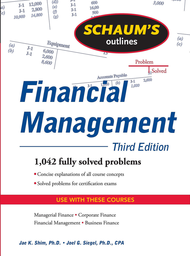 Schaums Outline Of Financial Management Third Edition 3e
