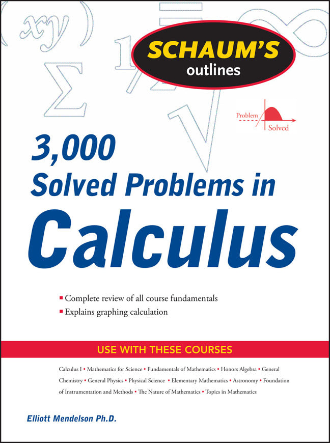 Schaums 3000 Solved Problems In Calculus