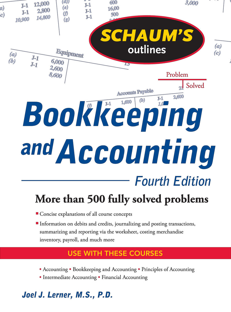Schaums Outline Of Bookkeeping & Accounting Fourth Edition 4e