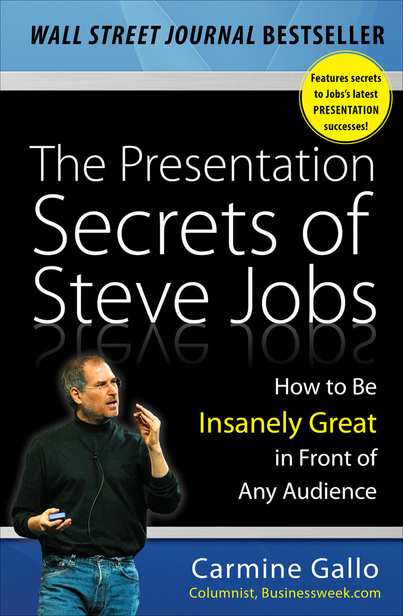 The Presentation Secrets Of Steve Jobs How To Be Insanely Great In Front Of Any Audience