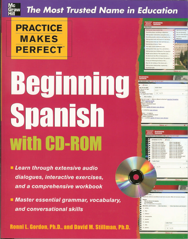 Practice Makes Perfect Beginning Spanish With Cd Rom