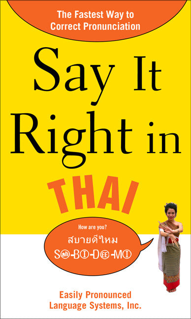 Say It Right In Thai