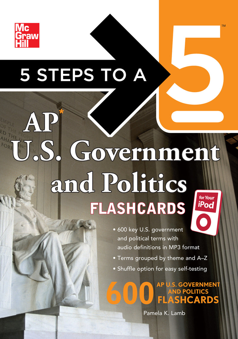 5 Steps To A 5 Ap U.s Government & Politics Flashcards For Your Ipod With Mp3 Cd Rom Disk