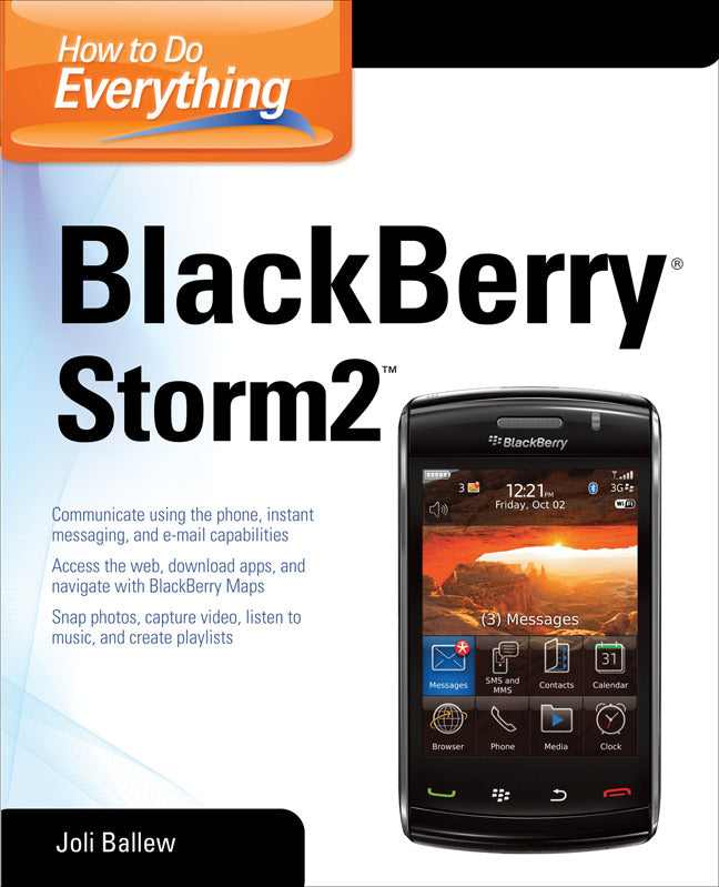 How To Do Everything Blackberry Storm2