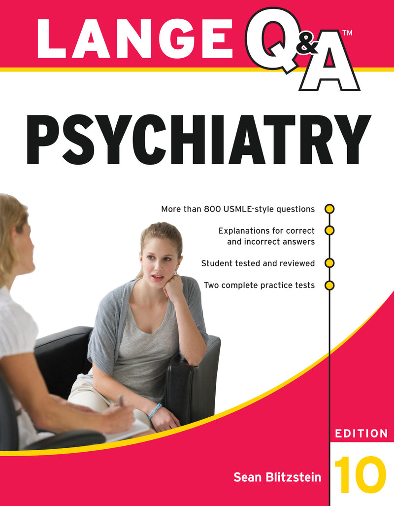 Lange Q&A Psychiatry 10th Edition