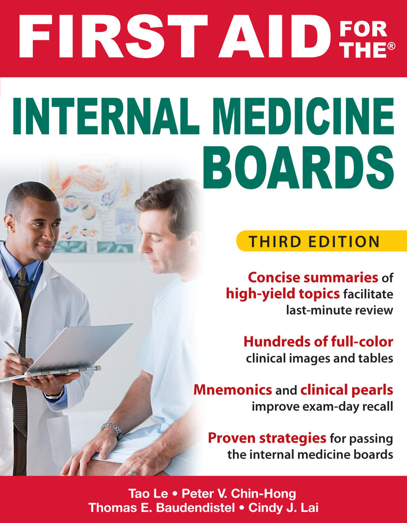First Aid For The Internal Medicine Boards 3rd Edition 3e
