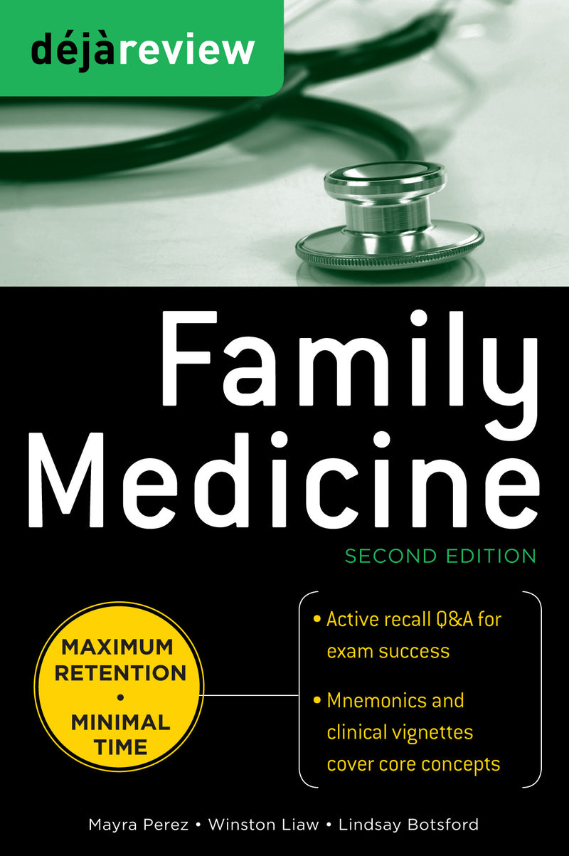 Deja Review Family Medicine 2nd Edition 2e